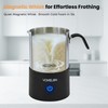 Single-Serve Rechargeable Milk Frother, Portable Mini Electric Cold-Only Foam Maker,