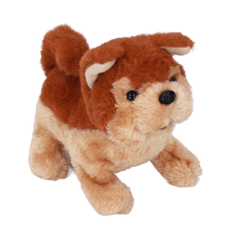 Electronic Dog Toy Children German Shepherd Barking Walking Interactive Plush