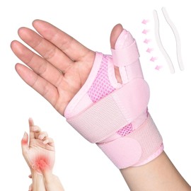 Correa para la Muñeca Soporte Metálico para el Pulgar, JDF3CISH Muñequeras Ortopedicas,para el Dolor, el Túnel Carpiano, la Artritis, la Tendinitis, las Fracturas, Adecuada para Hombres y Mujeres