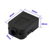 CERRXIAN DB9 Adapter RS-232 Serial Interface DB9 Male and DBP