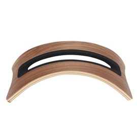 SamDi Arch Wooden Walnut Desk Holder Stand Rack Suitable For MacBook Pro Laptops (Black Walnut)