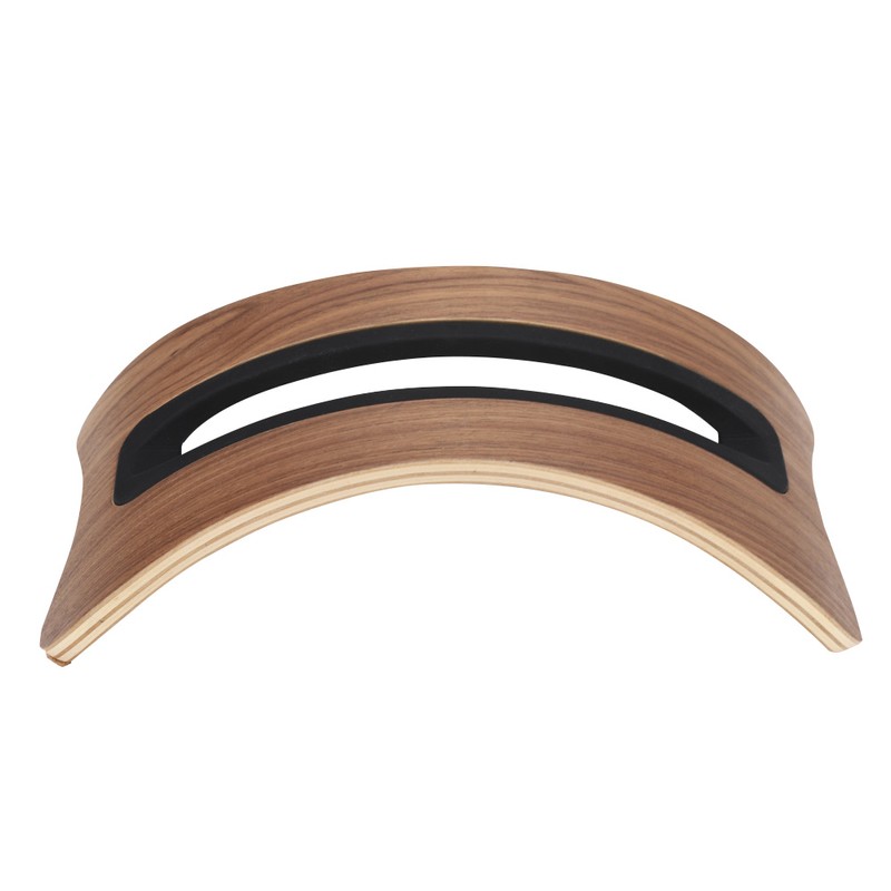 SamDi Arch Wooden Walnut Desk Holder Stand Rack Suitable For