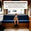 2 Piece RV Couch Covers for Sofa Bed, Stretch Elastic