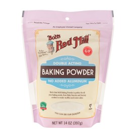 Bob's Red Mill Baking Powder, 14oz (Pack of 1) - Gluten Free, Vegan, Kosher