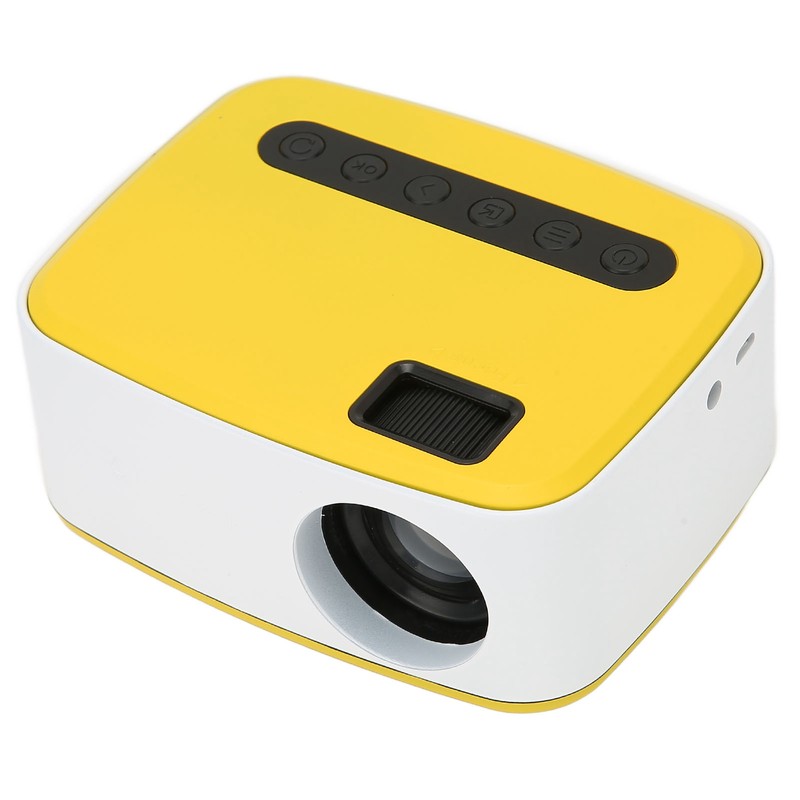 Mini Projector LED WiFi USB Connection 1080P Inbuilt Speaker Portable