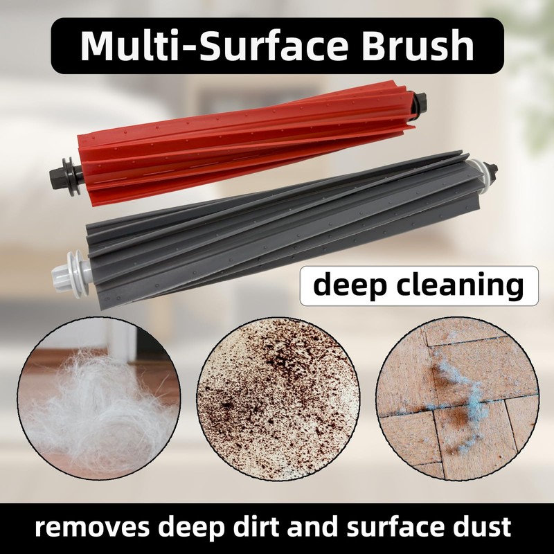 EXPILOVI 2SET S8 Pro Ultra Dual Main Brush Replacement for