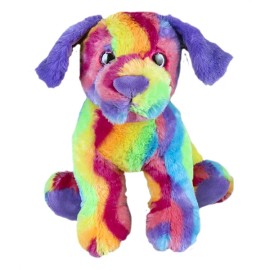 Plush Toy Wanderland 8" Candy the Dog Plush Toy – Soft Stuffed Animal, Cuddle Buddy, Gift for Kids