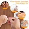 4PCS Facial Reflexology Massage Tool, Stainless Steel Manual Acupuncture Pen