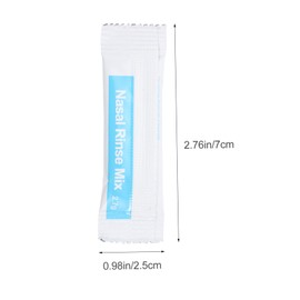 Healeved Quick-dissolve Saline Packets 40 Packets for Nasal Wash Salt Rinse Nasal Cavity