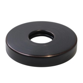 Corla 2PC Shower Arm Flange 2.5” Round | Modern Universal Escutcheon Replacement Cover Plate (Oil Rubbed Bronze)