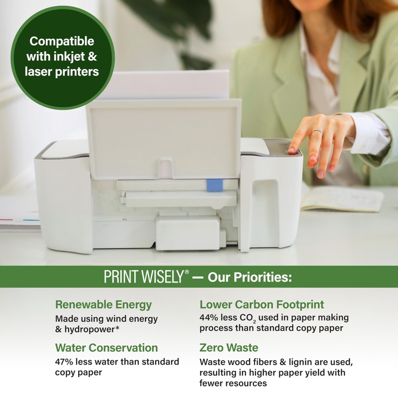 Elementree Sustainable Printer Paper Case 8.5" x 11" – Made