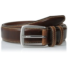 Allen Edmonds Men's Yukon Belt, Brown, 34