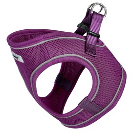 Bunty Voyage Dog Harness, Small - Anti Pull, Escape Proof Harness, Lightweight & Durable, Reflective Trim, Breathable Padded Mesh, Easy Fit, Lead Attachment - Small, Purple