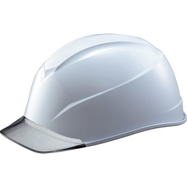 Tanizawa Seisakusho Air Light S equipped helmet (transparent visor type, with groove) Transparent visor: Gray/Hat Body Color: White 123-JZV-V2-W3-J ST#123-JZV