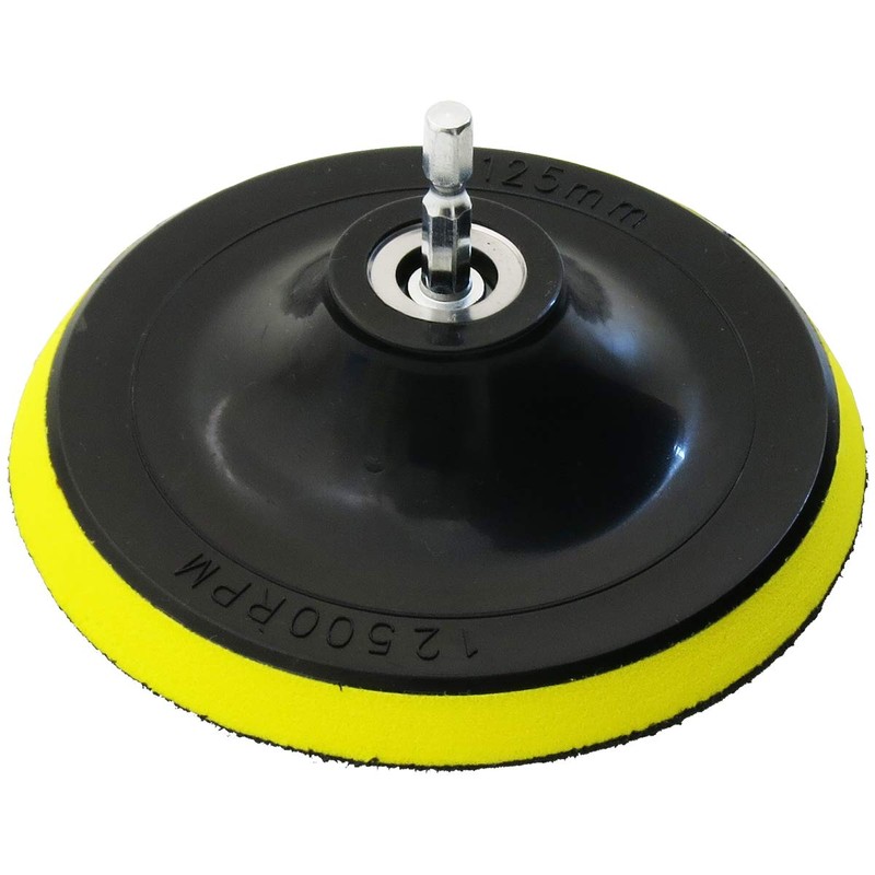 KONYO SUN UP Rubber Pad for Polisher [PS125-05] Body: Depth