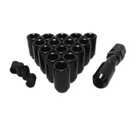 Estie Esimichiko Dress Up Inner Hexagonal Lug Nuts, 2 Sizes of M12 x P1.25 and M12 x P1.50, Choose from 6 Colors, 4 Holes, 5 Holes, 6 Holes, Air Valve Cap Set, Anti-theft