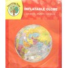 Transparent Inflatable Globe - 11.5 inches