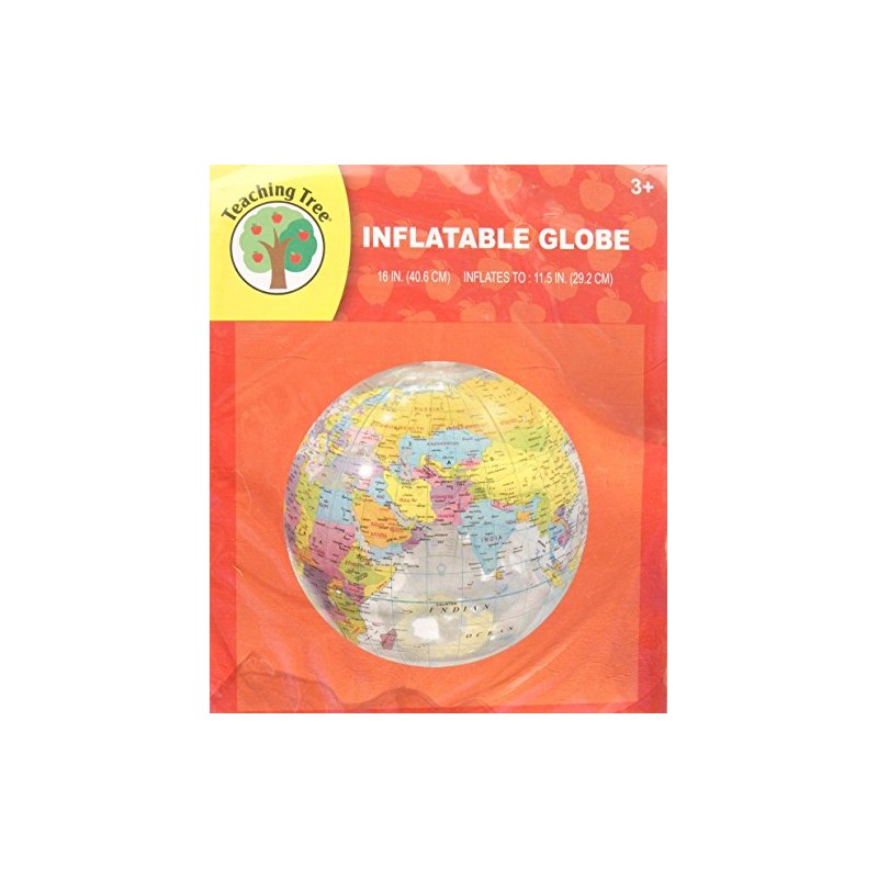 Transparent Inflatable Globe - 11.5 inches