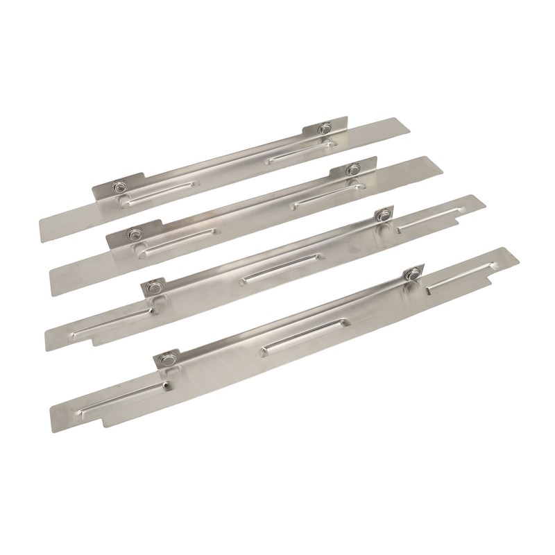 4PCS Stainless Steel Wind Guard for 36in Griddle Stable Combustion