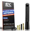 Anodized Carbon Fiber Antenna 3-Inch, Short Truck Antenna for Ford