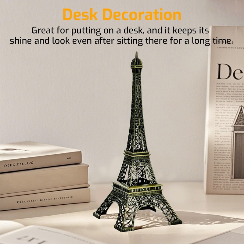 AzureRay Eiffel Tower, Eiffel Tower Model Made of Metal, Eiffel