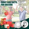 BAIRBRE Funny Golf Ball Marker with Magnetic Hat Clip,Alignment Ball