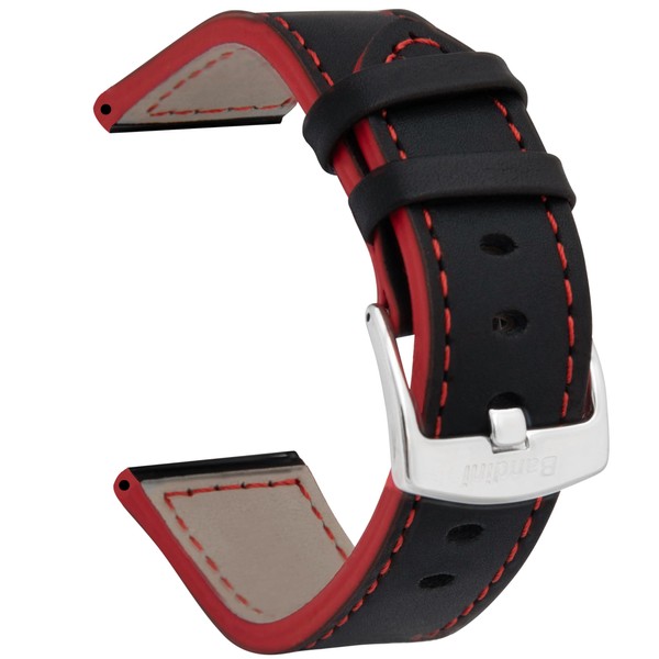 Bandini Extra Long (XL) 20mm Mens Italian Leather Watch Band