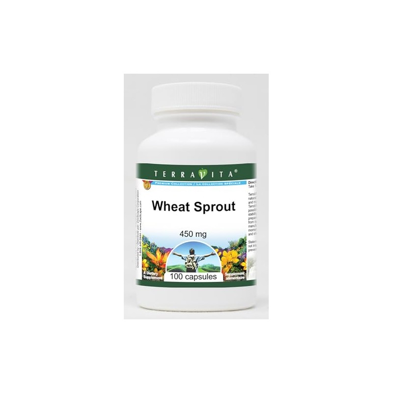 Wheat Sprout - 450 mg (100 Capsules, ZIN: 521628) -