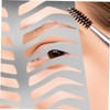 BIUDECO Stainless Steel Eyebrow Stencil Mold Brow Drawing Practice Tool