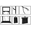 Fire Beauty Fireplace Tools, 5 Pieces Fireside Accessories Fire Kit