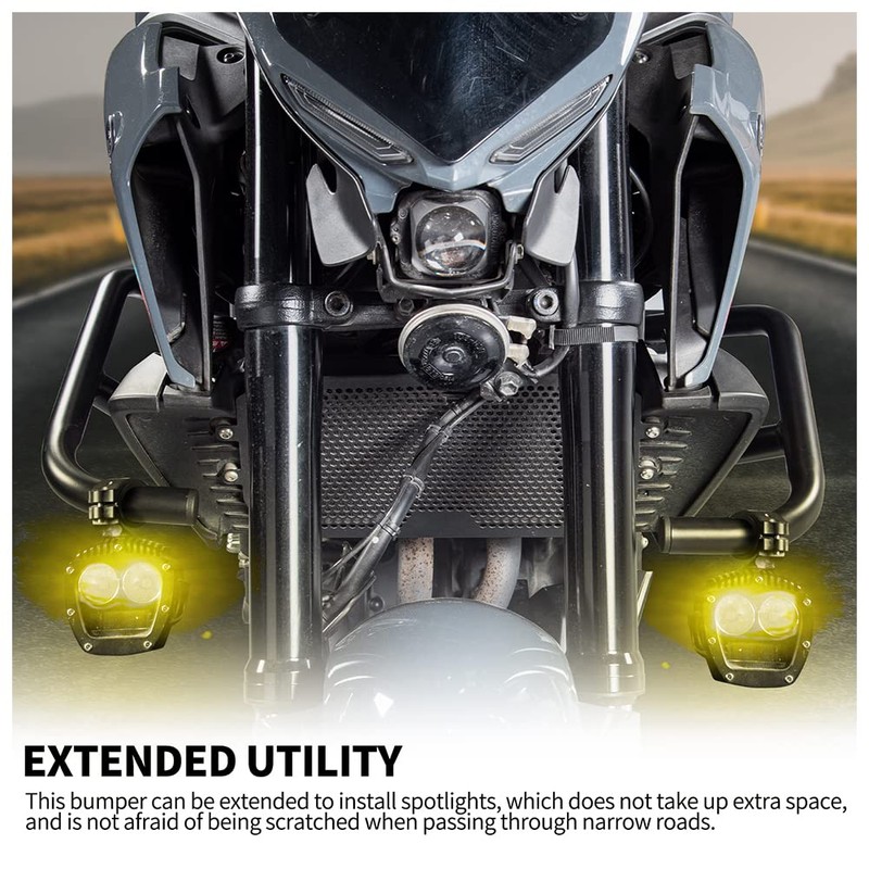 Motorcycle Steel Crash Bar Highway Freeway Engine Guard Bumper Frame