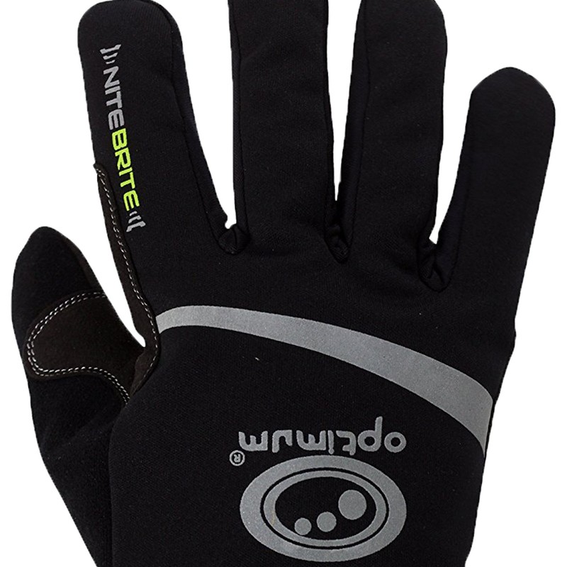 Optimum Nitebrite Winter Gloves - Waterproof, Windproof, Thermal Polar Fleece