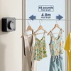 Retractable Clothes Line Indoor/Outdoor, Non-Sagging Laundry Line Retractable, Easy Installation