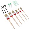 13PCS/Set Car Cleaning Detailing Brush Set Reusable Flexible for Washing