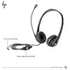 HP Auriculares de micrófono con Cable con micrófono para PC
