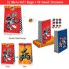 Yhjxly 84 Piece Motorcycle Party Bag Set, Motocross Theme Children's