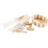 Newgen Medicals Wellness Set: 6-piece Bath Set made from Natural