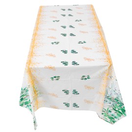 VICASKY Eucalyptus Leaf Table Cover Stylish Tablecloth for Parties Events and Home Decor Versatile Decoration for Dining Tables Buffets and DIY Projects