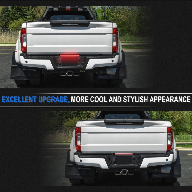 SHINEFIT LED Tailgate Light Bar Compatible with F250 F350 F450