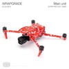 WRAPGRADE Skin Compatible with DJI Air 3 (Super Red Dot