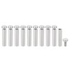 PATIKIL 1/4 x 1.2 inch Sign Standoff Screws, 20 Pcs