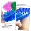 Minkissy 3pcs Double-sided Massage Convenient Bath Scrubbing Tools for Relaxation