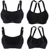 Sujetador deportivo 5021, Panache, Mujer, Negro, 40DD