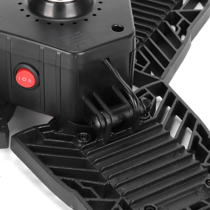 E27/E26/B22 LED Folding Garage Light 60W Radar Light Sensation Deformable
