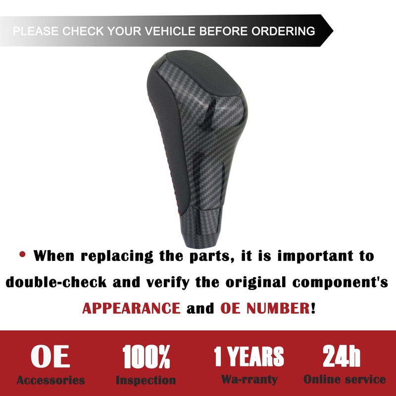 TQPONLY Automatic Gear Shift Knob Compatible with 2012-2023 Toyota 4Runner