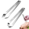 2PCS Fish Bone Tweezers Set,Professional Stainless Steel Kitchen Fish Bone