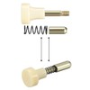 uxcell Plunger Latches Spring-Loaded 6.3mm Dia Head 5.5mm Dia Spring
