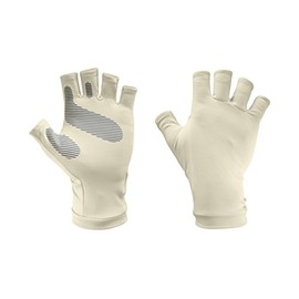 Sunday Afternoons Uvshield Cool Guantes, Unisex Sin Dedos, Crema, Pequeño/Mediano