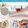 Beige Shelf Liners for Kitchen Cabinets Refrigerator Liners Waterproof &