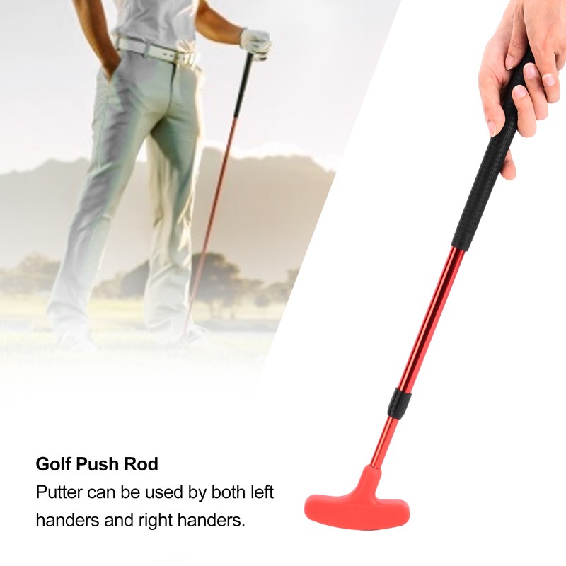 Golf Putter 2 Section Retractable Adjustable Golf Training Putters Practicing